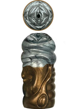 Load image into Gallery viewer, Alien Nation Alchemy Silicone Stroker - Bronze/Copper/Silver
