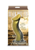 Load image into Gallery viewer, Alien Nation Venomus Silicone Creature Dildo - Gold
