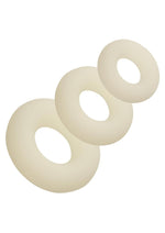 Load image into Gallery viewer, Alpha Glow In The Dark Liquid Silicone 3 Ring
