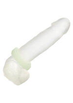 Load image into Gallery viewer, Alpha Glow In The Dark Liquid Silicone Prolong Sexagon Ring
