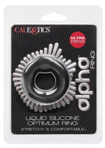 Load image into Gallery viewer, Alpha Liquid Silicone Optimum Ring - Black
