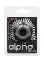 Load image into Gallery viewer, Alpha Liquid Silicone Prolong Cock Ring (2 Piece Set) - Assorted - Assorted Colors
