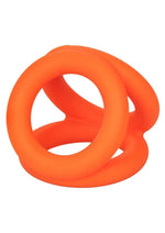 Load image into Gallery viewer, Alpha Liquid Silicone Tri-Ring - Orange
