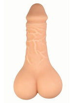 Load image into Gallery viewer, Always Horny Self-Lubricating Masturbator and Penis Sleeve - Vanilla - 9in
