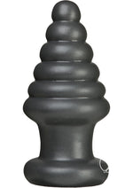 Load image into Gallery viewer, American Bombshell Destroyer Anal Plug - Grey/Gun Metal
