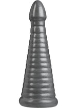 Load image into Gallery viewer, American Bombshell Rockeye Dildo - Grey/Gun Metal - 11in

