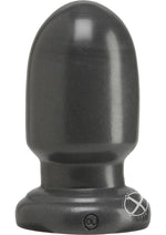 Load image into Gallery viewer, American Bombshell Shell Shock Anal Plug - Grey/Gun Metal - Small
