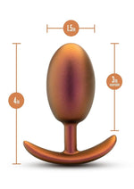 Load image into Gallery viewer, Anal Adventures Matrix Neutron Plug Silicone Anal Plug - Cosmic
