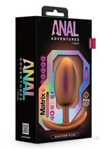 Load image into Gallery viewer, Anal Adventures Matrix Neutron Plug Silicone Anal Plug - Cosmic - Bronze/Copper
