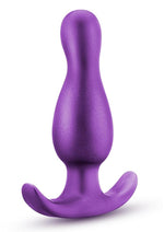 Load image into Gallery viewer, Anal Adventures Matrix Quantum Plug Silicone Anal Plug - Galatic - Purple

