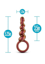 Load image into Gallery viewer, Anal Adventures Matrix Spiral Loop Silicone Plug
