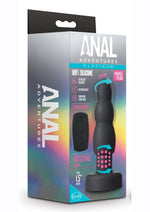 Load image into Gallery viewer, Anal Adventures Platinum Propel Butt Plug - Black
