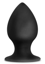 Load image into Gallery viewer, Anal Adventures Platinum Silicone Anal Stout Plug - Black - Large
