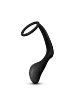 Load image into Gallery viewer, Anal Adventures Platinum Silicone Cock Ring and Butt Plug
