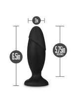 Load image into Gallery viewer, Anal Adventures Platinum Silicone Rocket Plug
