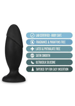 Load image into Gallery viewer, Anal Adventures Platinum Silicone Rocket Plug

