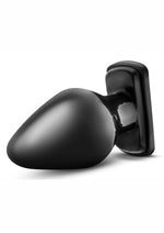 Load image into Gallery viewer, Anal Adventures XL Butt Plug - Black - XLarge
