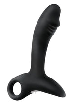 Load image into Gallery viewer, Anal-Ese Collection Rechargeable Vibrating Silicone Alpha Plug #3 - Black
