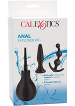 Load image into Gallery viewer, Anal Explorer Kit Silicone Douche - Black
