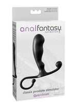 Load image into Gallery viewer, Anal Fantasy Collection Classix Prostate Stimulator - Black - 4in
