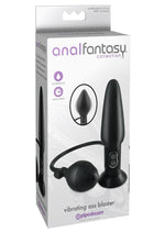 Load image into Gallery viewer, Anal Fantasy Collection Vibrating Ass Blaster Expander Waterproof - Black - 5in
