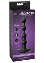 Load image into Gallery viewer, Anal Fantasy Elite Silicone Rechargeable Anal Beads Waterproof - Black
