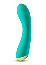 Load image into Gallery viewer, Aria Luscious AF Silicone Vibrator - Teal
