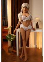 Load image into Gallery viewer, Ashli Sex Doll with Silver Hair - Vanilla
