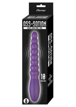 Load image into Gallery viewer, Ass-Sation Magic Wand Rechargeable Silicone Anal Vibrator - Purple
