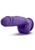 Load image into Gallery viewer, Au Naturel Bold Beefy Dildo with Suction Cup - Purple - 7in
