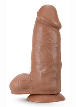 Load image into Gallery viewer, Au Naturel Chub Dildo with Suction Cup - Caramel - 10in

