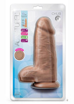 Load image into Gallery viewer, Au Naturel Chub Dildo with Suction Cup - Caramel - 10in
