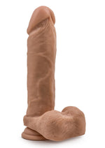 Load image into Gallery viewer, Au Naturel Dildo with Suction Cup - Brown/Caramel - 9.5in
