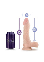 Load image into Gallery viewer, Au Naturel Mister Perfect Dildo with Balls
