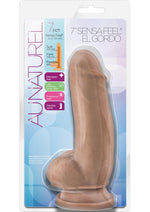 Load image into Gallery viewer, Au Naturel Sensa Feel El Gordo Dildo - Caramel - 7in
