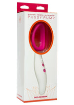 Load image into Gallery viewer, Automatic Vibrating Rechargeable Silicone Pussy Pump - Pink/White
