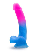 Load image into Gallery viewer, Avant Chasing Sunsets Mermaid Dildo - Blue/Pink
