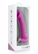Load image into Gallery viewer, Avant D9 Ergo Mini Silicone Dildo with Suction Cup - Purple/Violet - 6.5in
