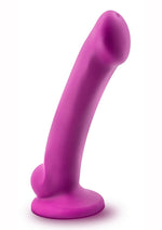 Load image into Gallery viewer, Avant D9 Ergo Mini Silicone Dildo with Suction Cup - Purple/Violet - 6.5in
