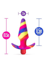 Load image into Gallery viewer, Avant Free Spirit Scarlet Silicone Vibrating Anal Plug

