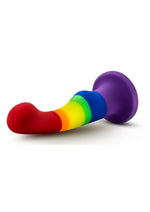Load image into Gallery viewer, Avant Pride P1 Freedom Silicone Dildo - Multicolor - 6in
