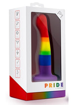 Load image into Gallery viewer, Avant Pride P1 Freedom Silicone Dildo - Multicolor - 6in
