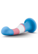 Load image into Gallery viewer, Avant Pride P2 True Blue Silicone Dildo - Multicolor - 6in
