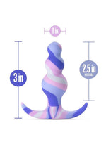 Load image into Gallery viewer, Avant Twilight Blue Silicone Anal Plug

