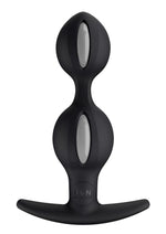 Load image into Gallery viewer, B Balls Silicone Anal Stimulator - Black/Grey
