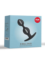 Load image into Gallery viewer, B Balls Silicone Anal Stimulator - Black/Grey
