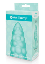Load image into Gallery viewer, B-Vibe Bump Textured Rechargeable Silicone Anal Plug - Green/Mint Green