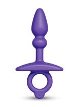 Load image into Gallery viewer, B Vibe Butties Dart Silicone Anal Plug - Purple
