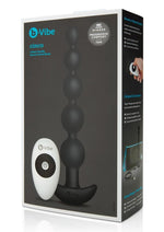 Load image into Gallery viewer, B-Vibe Cinco Rechargeable Silicone Anal Beads - Black
