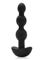Load image into Gallery viewer, B-Vibe Triplet Anal Beads Rechargeable Silicone Beads with Remote Control - Black
